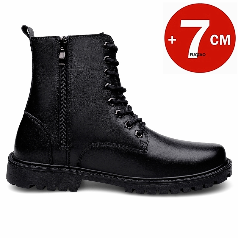 Мужские зимние кожаные ботинки – обзор и цена Men'S Shoes Increase Height